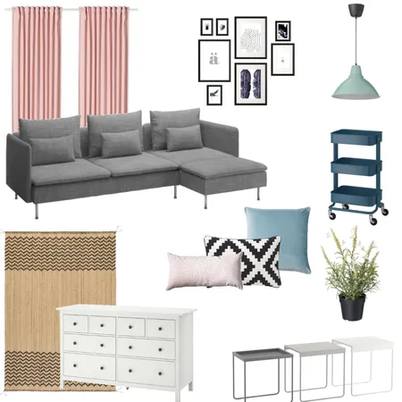 איקאה סייל לוח השראה Interior Design Mood Board by netanevohorovitz