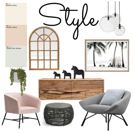гостинная Interior Design Mood Board by Kuklsasha