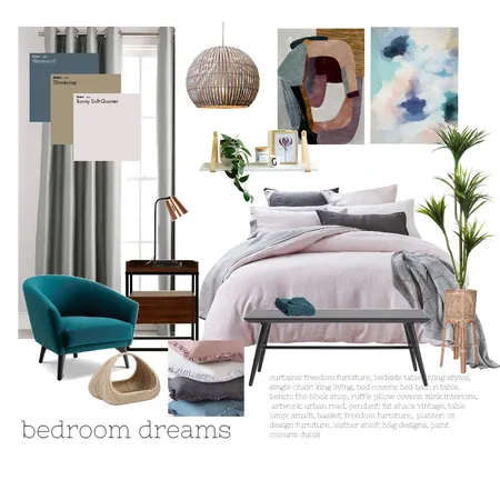 bedroom dreams Interior Design Mood Board by ZIINK Interiors on Style Sourcebook