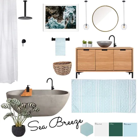 blue breeze Interior Design Mood Board by imogenmanning on Style Sourcebook