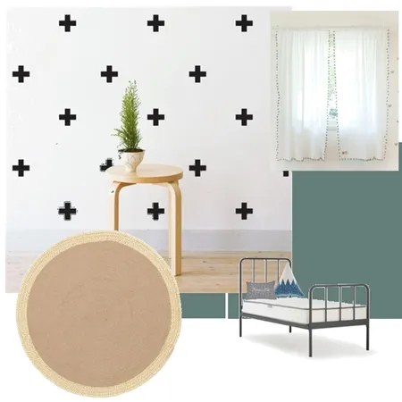 קיבוץ נען - חדר ילדים Interior Design Mood Board by HillaBlumenfeld