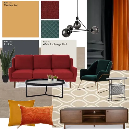 Living Area Interior Design Mood Board by Jspinteriors on Style Sourcebook