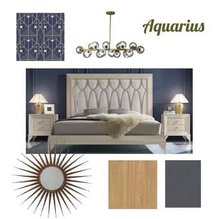 спальня Interior Design Mood Board by NikLeo