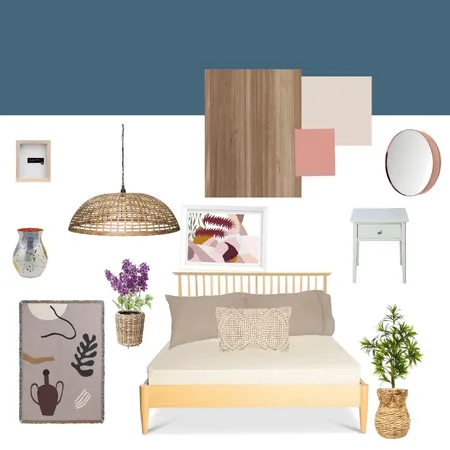 חדר שינה הורים Interior Design Mood Board by morbarcohen