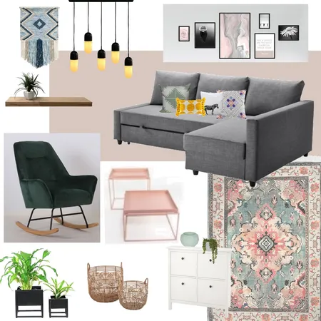 זהר ומתניה Interior Design Mood Board by netanevohorovitz