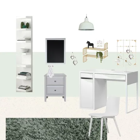 1החדר של מיה Interior Design Mood Board by livnatdoron
