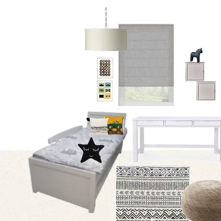 החדר של תום1 Interior Design Mood Board by livnatdoron
