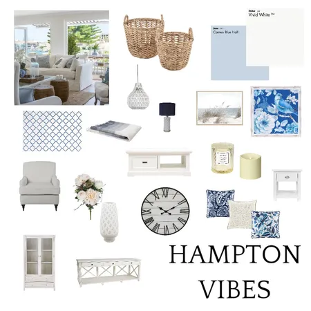 Hamptons Interior Design Mood Board by Lane on Style Sourcebook