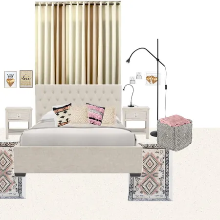 חדר הורים סי ודרור Interior Design Mood Board by livnatdoron
