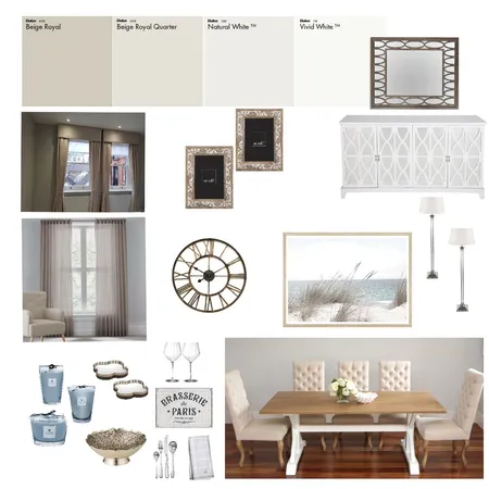 IDI Module 9 Dining Room Interior Design Mood Board by MelanieJane on Style Sourcebook