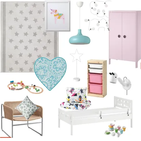 איקאה ילדים Interior Design Mood Board by liorturkaspa