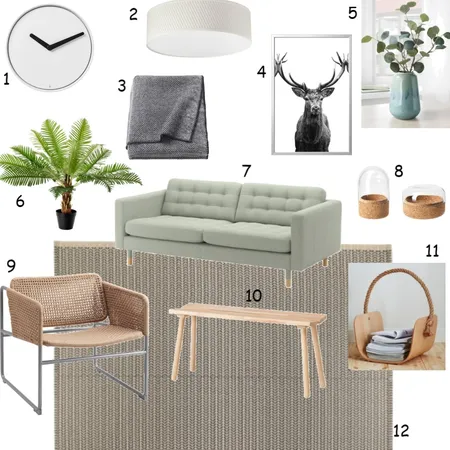 סלון איקאה סייל 2 Interior Design Mood Board by mayansh