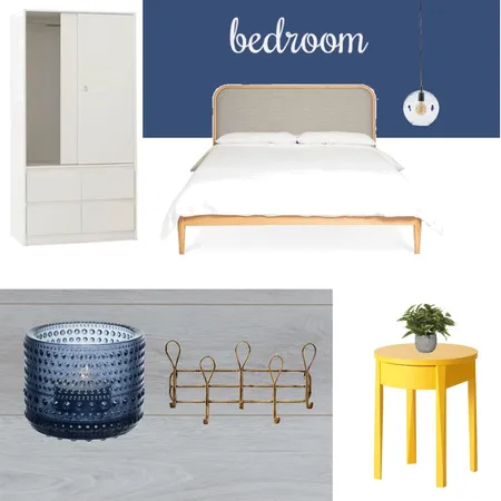 חדר שינה שוש Interior Design Mood Board by Nofarben