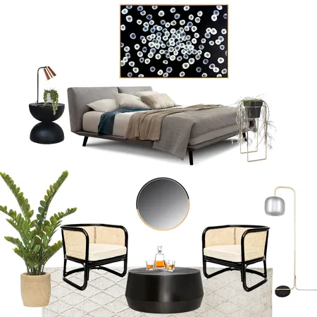 Moody and masculine art lovers Interior Design Mood Board by Simplestyling on Style Sourcebook