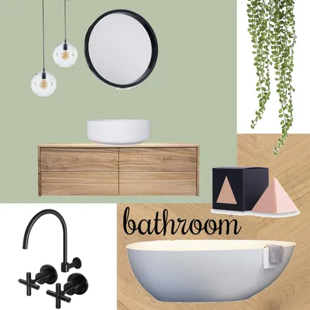 חדר רחצה עינב Interior Design Mood Board by Nofarben