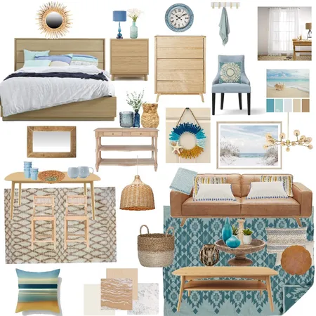 Beach theme Mood board Interior Design Mood Board by ANED on Style Sourcebook