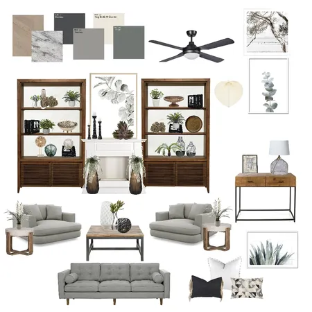 living Interior Design Mood Board by ADORN STYLING INTERIORS on Style Sourcebook
