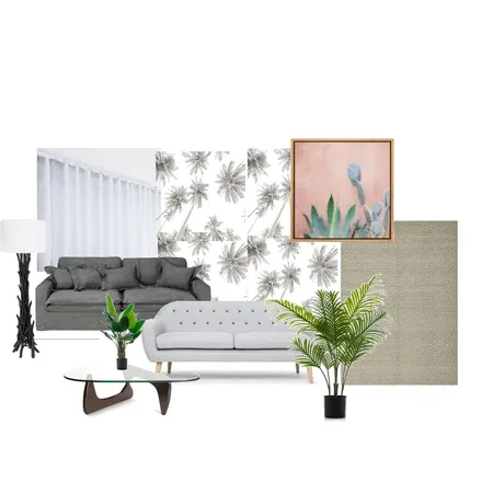 סלון של רבקי Interior Design Mood Board by reizi