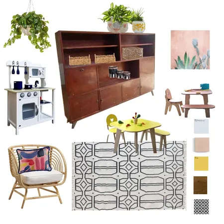 נועה מרחובות Interior Design Mood Board by michalwk