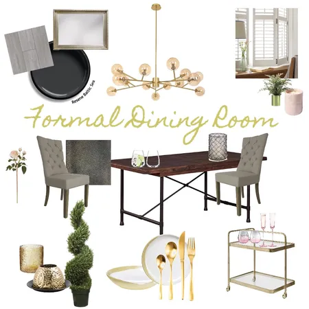Formal Dining RoomIDIASS9 Interior Design Mood Board by aimeeomy on Style Sourcebook