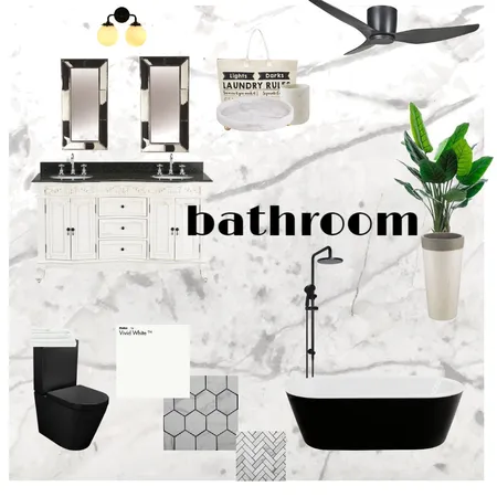 master bathroom Interior Design Mood Board by KB design on Style Sourcebook