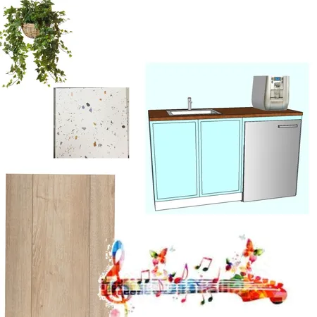 חדר שרות Interior Design Mood Board by avital