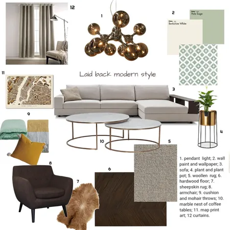 Laid back modern luxury Interior Design Mood Board by sibongile on Style Sourcebook