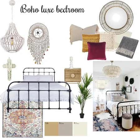 Boho luxe #1 Interior Design Mood Board by MWard on Style Sourcebook
