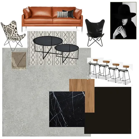 סלון מטבח בוהיימי מודרני Interior Design Mood Board by litaloo on Style Sourcebook