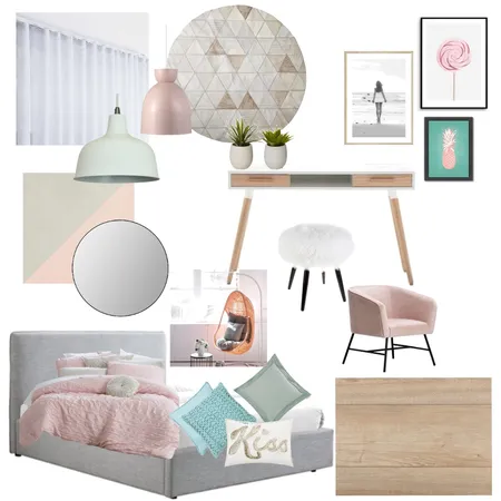 חדר פולינה Interior Design Mood Board by Svetsvet on Style Sourcebook