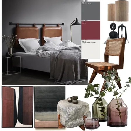 חדר שינה Interior Design Mood Board by moranrozenberg