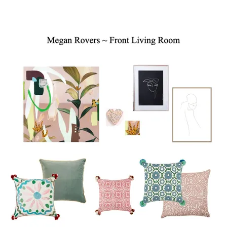 Megan Rovers ~ Front Living Room Interior Design Mood Board by BY. LAgOM on Style Sourcebook