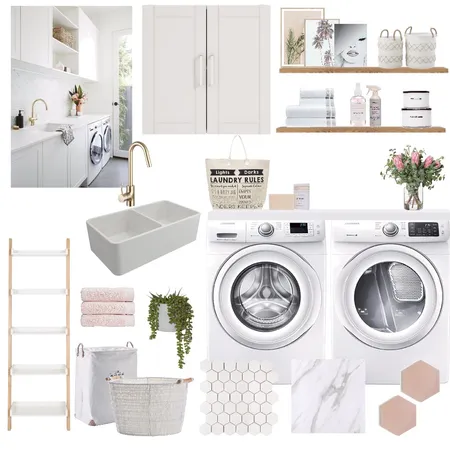 Stylish Laundry Interior Design Mood Board by itsslex on Style Sourcebook