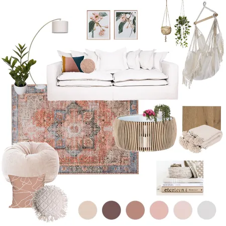 Boho Chic Interior Design Mood Board by itsslex on Style Sourcebook