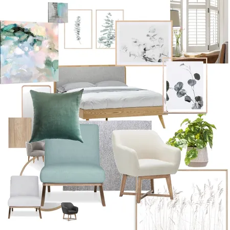Bedroom Interior Design Mood Board by Rachie071208
