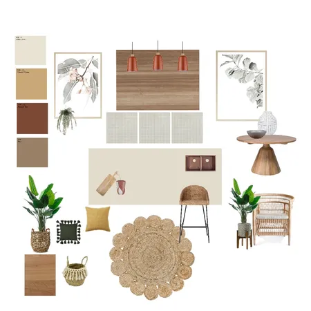 kitchen wooden element Interior Design Mood Board by gabrielle1969 on Style Sourcebook