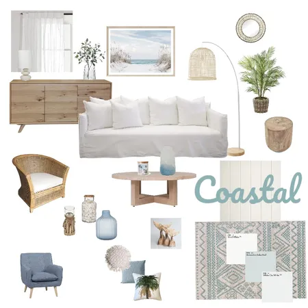 Coastal Lounge Interior Design Mood Board by campionvicki on Style Sourcebook