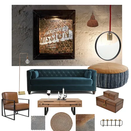 living industrial Interior Design Mood Board by sunnygrewal on Style Sourcebook