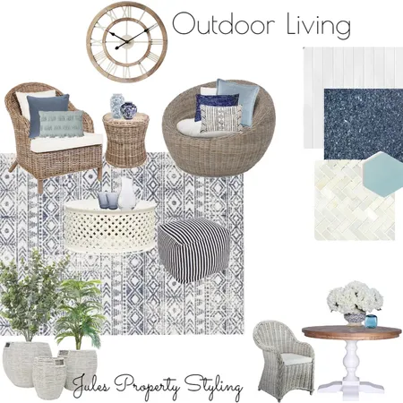 Outdoor Living Hamptons Interior Design Mood Board by Juliebeki on Style Sourcebook
