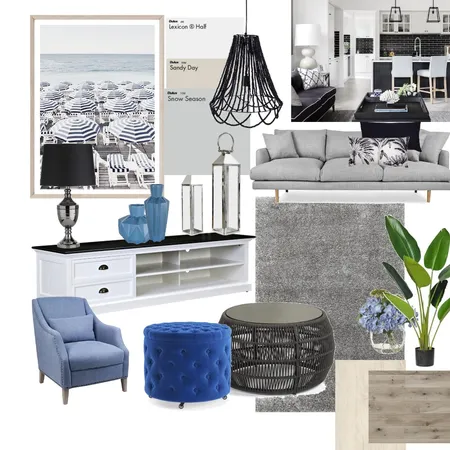 hamptons Interior Design Mood Board by deteriorGC