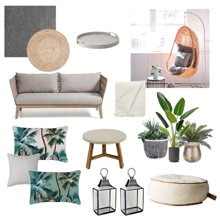 Outdoor Balcony Interior Design Mood Board by styleandsass on Style Sourcebook