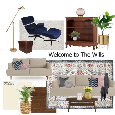 Wills Interior Design Mood Board by Rachel Lunny