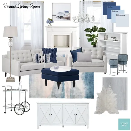 Formal Living Room Interior Design Mood Board by candacejade on Style Sourcebook