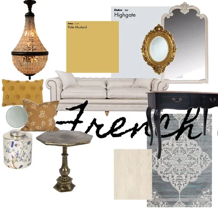 French Provincial Interior Design Mood Board by Shari Dang on Style Sourcebook