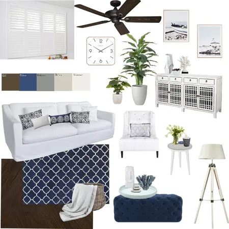 Hamptons Interior Design Mood Board by neda on Style Sourcebook