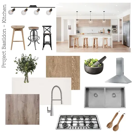 Project Basildon - Kitchen Interior Design Mood Board by wina on Style Sourcebook