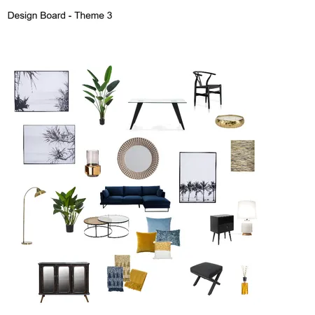 Theme 3 Interior Design Mood Board by Styled Property on Style Sourcebook