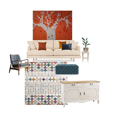 Warm Interior Design Mood Board by hmmary
