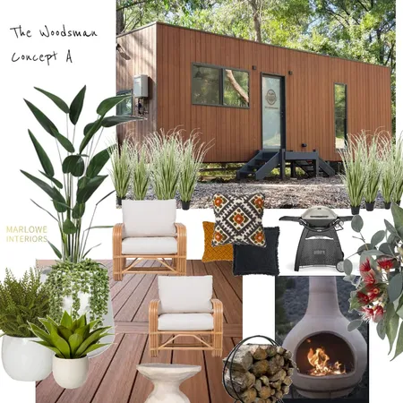 Concept A The Woodsman Interior Design Mood Board by Marlowe Interiors on Style Sourcebook
