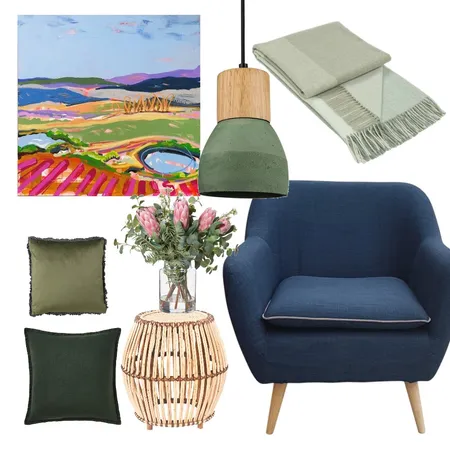 green rose Interior Design Mood Board by CourtneyBaird